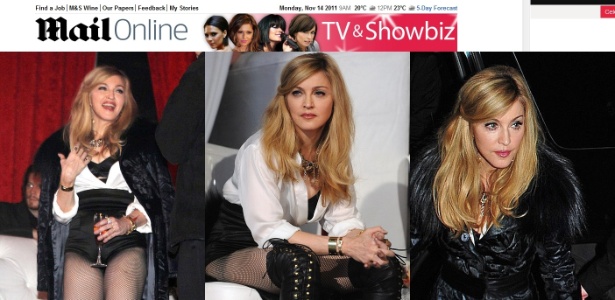 "Daily Mail" divulga fotos de Madonna em festa para escolha de novo dançarino
