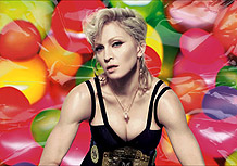 A cantora Madonna, que lança o disco Hard Candy