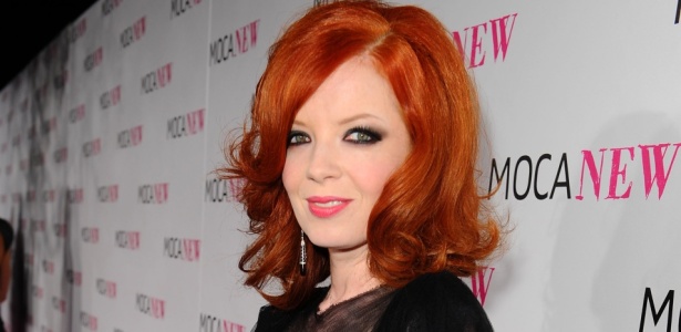 A cantora Shirley Manson, vocalista do Garbage, durante o 30º Moca New em Los Angeles, na Califórnia (14/112009)