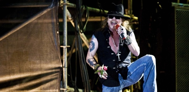 Guns N'Roses, que se apresentou no Brasil em 2010, volta como atração do Rock In Rio