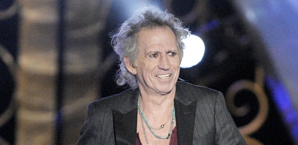 O guitarrista do Rolling Stones, Keith Richards, em premiação em Los Angeles, EUA (17/10/2009)