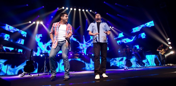 Fabiano Cerchiari / UOL Dupla sertaneja Bruno e Marrone se apresenta em São Paulo (10/12/2010)