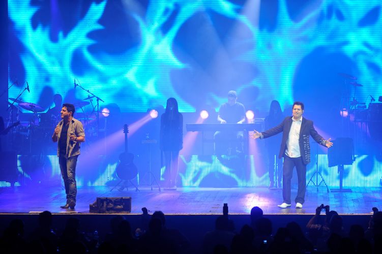Dupla Bruno e Marrone fez show no Via Funchal, na última terça-feira (21/6)