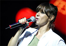 A cantora norte-americana Chan Marshall se apresenta em São Paulo (25/10/07)