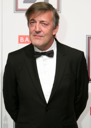 O ator Stephen Fry na 18ª edição do prêmio Bafta LA Britannia em Century City, na Califórnia (5/11/2009) - Brainpix
