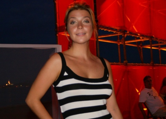 Luiza Possi marcou presena no Fashion Rio 2010
