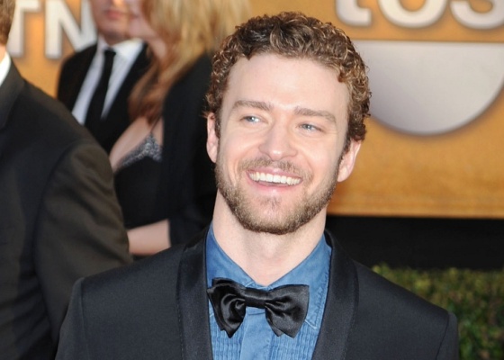 Justin Timberlake chegando ao 16 Annual Screen Actors Guild Awards (23/1/2010)