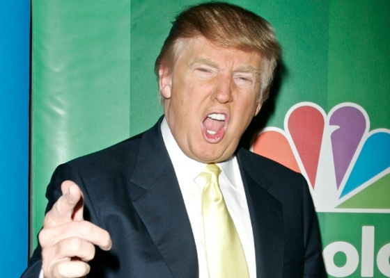 O empresrio e apresentador Donald Trump em evento do canal NBC, em Nova York (17/5/2010)