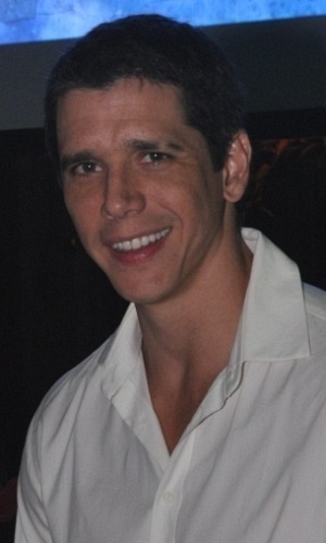 O ator Márcio Garcia no lançamento de 