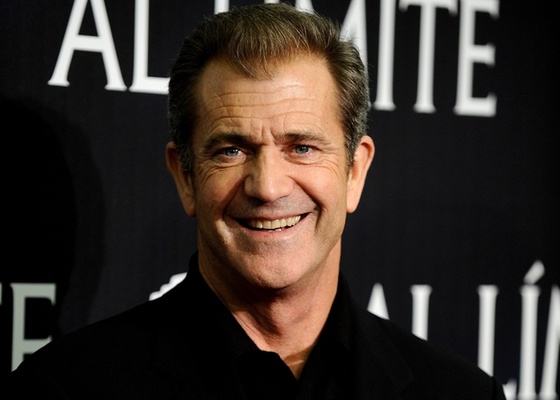 O ator Mel Gibson na premire de Edge of the Darkness em Madri (1/2/2010)