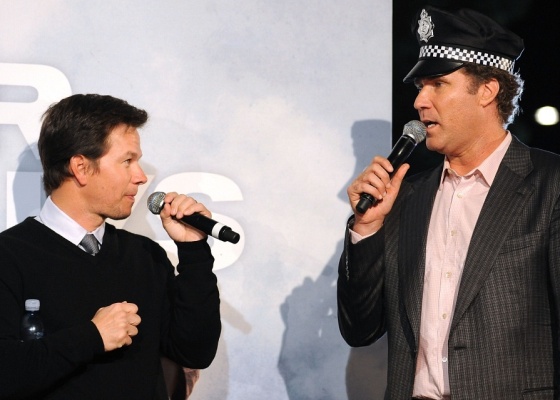 Mark Wahlberg (esq.) e Will Ferrell divulgam o filme "Os Outros Caras" na Austrália (18/8/2010) - Matt Roberts/Getty Images