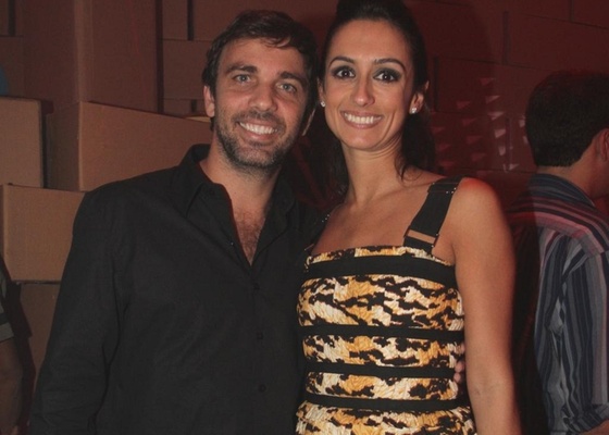 Marcelo Faria e Camila Lucciola no Prmio Multishow de Msica Brasileira (24/8/10)