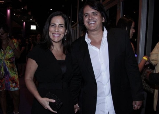 Glria Pires e Orlando Morais em noite de premiao no Rio de Janeiro (1/9/10)
