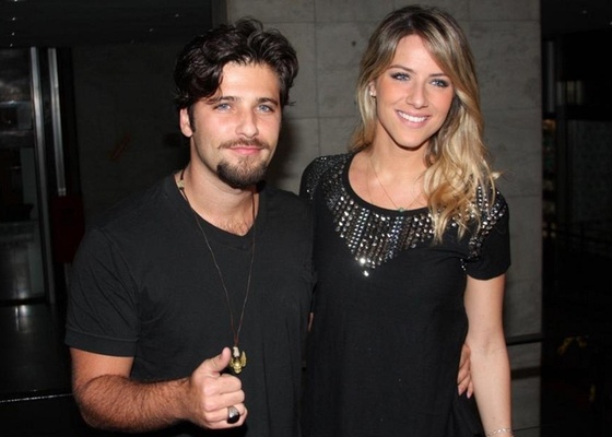 Bruno Gagliasso e Giovanna Ewbank em festa em So Paulo (21/10/10)