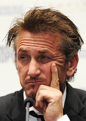 O ator Sean Penn durante a conferência "Power Of Hope" em Viena, Áustria - Martin Schalk/Getty Images