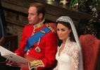 Kate usa buquê como homenagem ao príncipe William - AP
