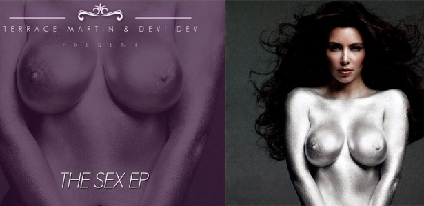 A foto de Kim Kardashian na revista W foi usada sem autorização na capa do disco "The Sex EP"