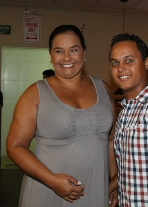 Solange Couto e o marido, Jamerson Andrade, em evento no Rio (31/3/2011)