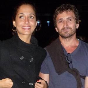 Camila Pitanga e Claudio do Amaral Peixoto no show do Paul McCartney (22/5/2011)
