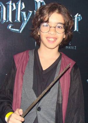 Matheus Costa na pré-estreia de Harry Potter no Rio de Janeiro (14/7/2011)