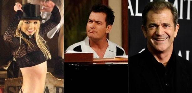 Britney Spears, Charlie Sheen e Mel Gibson são considerados pouco confiáveis, segundo pesquisa