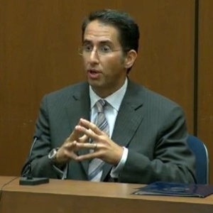 Dr. Nader Kamangar testemunha no julgamento do Dr. Conrad Murray, em tribunal de Los Angeles (13/10/2011)