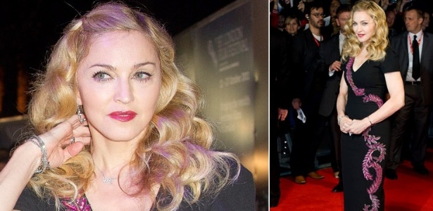 Madonna promove o seu filme "W.E" no festival de cinema de Londres (23/10/2011) - AP