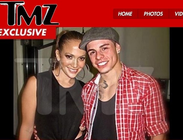 TMZ divulga foto de Jennifer Lopez com o dançarino (14/11/11)