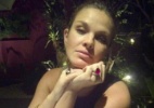 Letícia Birkheuer perde dois quilos em uma semana desde que deu à luz, em outubro - Reprodução/Twitter