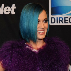 Katy Perry em show pré Super Bowl (4/2/12) - Michael Buckner/Getty Images