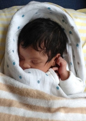Blue Ivy Carter, filha de Beyoncé e Jay-Z, em foto de fevereiro de 2012