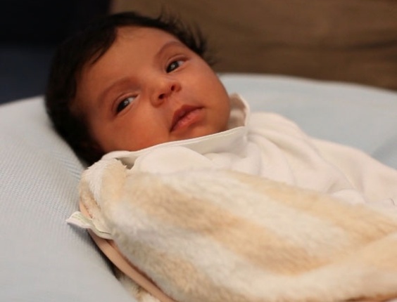 Blue Ivy Carter, filha de Beyoncé e Jay-Z, em foto de fevereiro de 2012