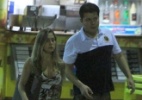 Na semana em que foi eliminada do reality, a ex-BBB Renata é vista na orla do Leblon - Delson Silva/AgNews