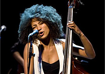Esperanza Spalding se apresenta no Tim, em So Paulo (22/10/2008)