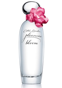 Frasco do perfume Pleasures Bloom da Estee Lauder