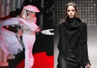 Lady Gaga abala espírito "blasé" parisiense e incorpora fetiche de Mugler - AFP PHOTO/REUTERS/Montagem UOL