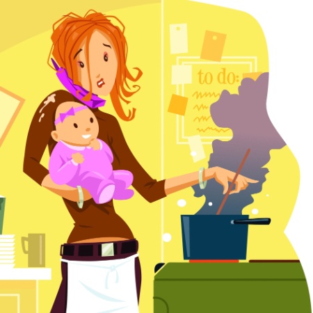 Na pandemia, mulheres ficam sobrecarregadas com trabalho e tarefas domésticas - Thinkstock