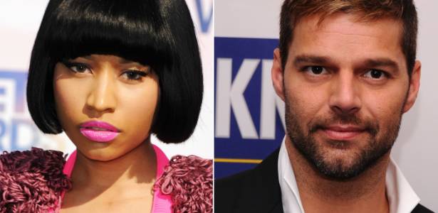 Os cantores Nicki Minaj e Ricky Martin anunciados como os novos porta-vozes da campanha M.A.C Viva Glam - Getty Images