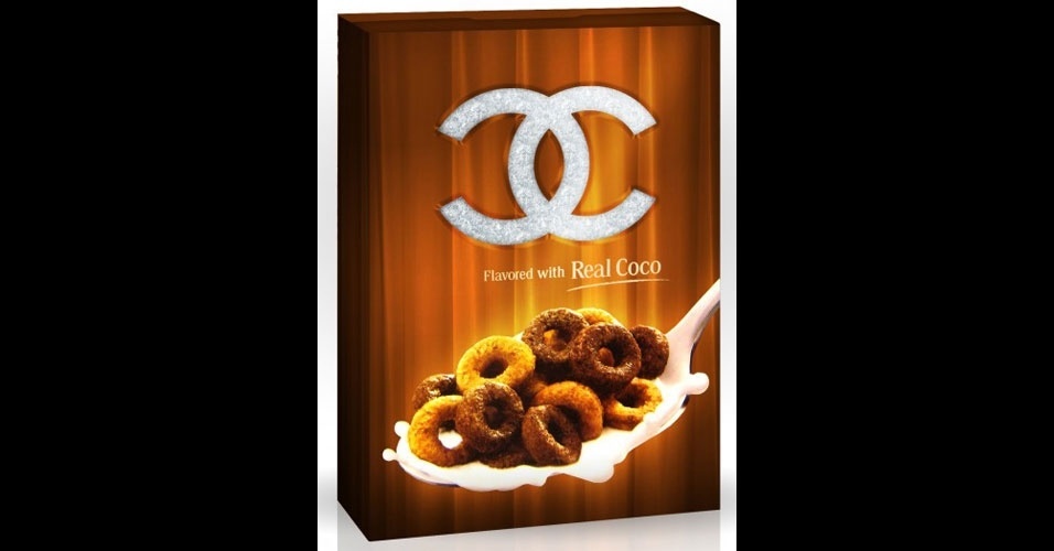  Blogueira cria embalagens de cereal como se fossem produtos de grife: Chanel