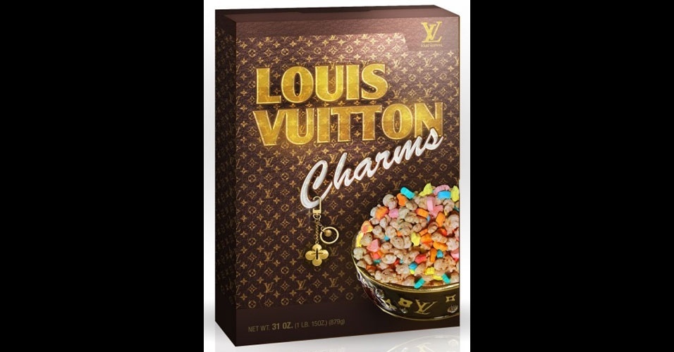  Blogueira cria embalagens de cereal como se fossem produtos de grife: Louis Vuitton