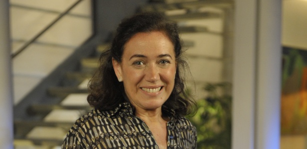 Lília Cabral no início da novela "Fina Estampa"