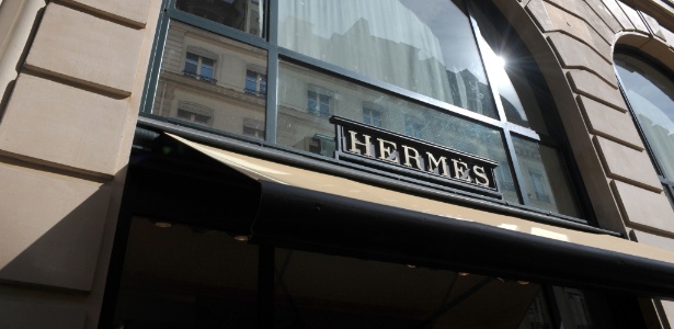 Fachada da Hermès em Paris, na França - ERIC PIERMONT/AFP