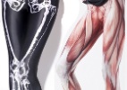 Ossos e músculos estampam leggings inspiradas pela anatomia humana - Divulgação