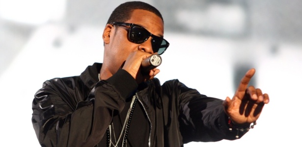 O rapper Jay-Z no primeiro dia do All Points West Festival, em Nova Jersey (31/07/2009) - AFP