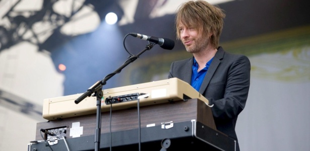 Thom Yorke durante show do Radiohead no Festival Latitude, em Henham Park (19/07/2009) - EFE