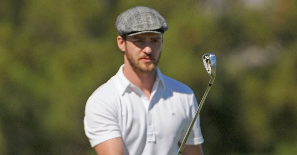 Justin Timberlake participa de torneio de golfe em Las Vegas (15/12/2008)