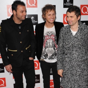 A banda Muse durante o Q Awards de 2009 - Getty Images