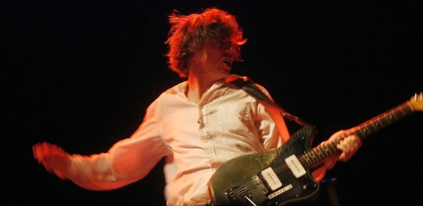 Thurston Moore em show do Sonic Youth no Planeta Terra, em São Paulo (07/11/2009) - Lucas Lima/UOL