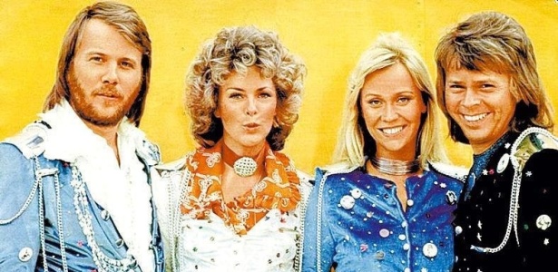 Os integrantes da banda sueca ABBA - Divulgação