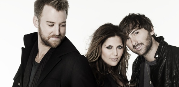 Os integrantes da banda Lady Antebellum em foto de divulgação - Divulgação